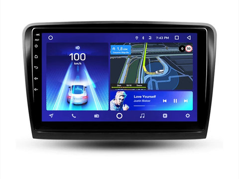 Navigatie Auto Teyes CC2 Plus Skoda Superb 2 2008-2015 3+32GB 10.2" QLED Octa-core 1.8Ghz, Android 4G Bluetooth 5.1 DSP