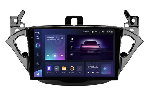 Navigatie Auto Teyes CC3 2K 360 Opel Corsa E 2014-2019 6+128GB 9.5" QLED Octa-core 2Ghz, Android 4G Bluetooth 5.1 DSP