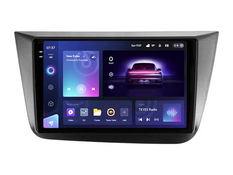 Navigatie Auto Teyes CC3 2K 360 Seat Altea 5P 2004-2015 6+128GB 9.5" QLED Octa-core 2Ghz, Android 4G Bluetooth 5.1 DSP