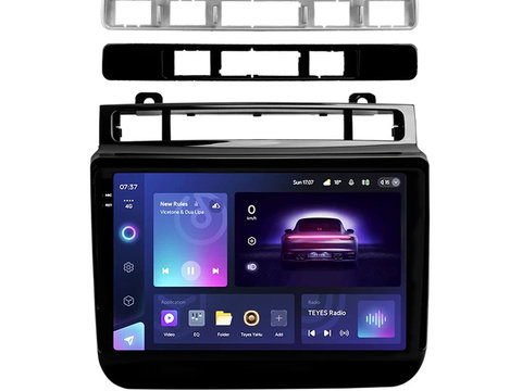 Navigatie Auto Teyes CC3 2K 360 Volkswagen Touareg 2 2010-2018 6+128GB 9.5" QLED Octa-core 2Ghz, Android 4G Bluetooth 5.1 DSP