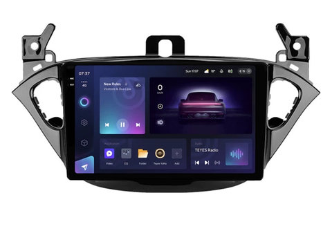 Navigatie Auto Teyes CC3 2K Opel Corsa E 2014-2019 3+32GB 9.5" QLED Octa-core 2Ghz, Android 4G Bluetooth 5.1 DSP
