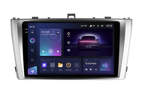 Navigatie Auto Teyes CC3 2K Toyota Avensis 3 2008-2015 3+32GB 9.5" QLED Octa-core 2Ghz, Android 4G Bluetooth 5.1 DSP