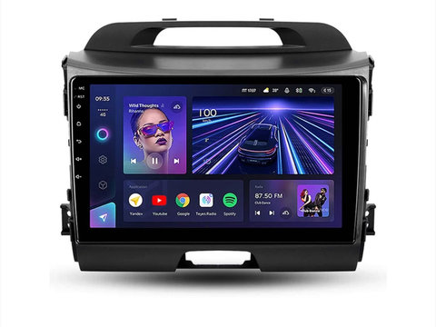 Navigatie Auto Teyes CC3 360 Kia Sportage 3 2010-2016 6+128GB 9" QLED Octa-core 1.8Ghz, Android 4G Bluetooth 5.1 DSP