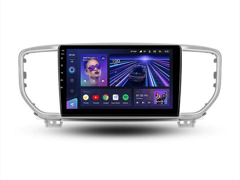 Navigatie Auto Teyes CC3 360 Kia Sportage 4 2018-2020 6+128GB 9" QLED Octa-core 1.8Ghz, Android 4G Bluetooth 5.1 DSP