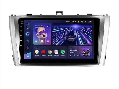 Navigatie Auto Teyes CC3 360 Toyota Avensis 3 2008-2015 6+128GB 9" QLED Octa-core 1.8Ghz, Android 4G Bluetooth 5.1 DSP