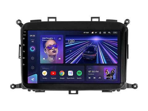 Navigatie Auto Teyes CC3 Kia Carens 3 2013-2019 3+32GB 9" QLED Octa-core 1.8Ghz, Android 4G Bluetooth 5.1 DSP