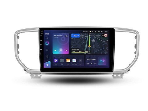 Navigatie Auto Teyes CC3L Kia Sportage 4 2018-2020 4+32GB 9" IPS Octa-core 1.6Ghz, Android 4G Bluetooth 5.1 DSP