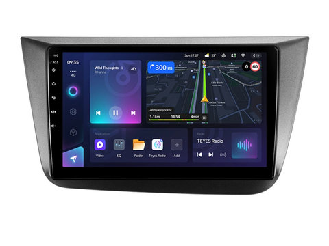 Navigatie Auto Teyes CC3L Seat Altea 5P 2004-2015 4+64GB 9" IPS Octa-core 1.6Ghz, Android 4G Bluetooth 5.1 DSP