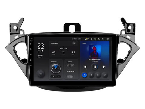 Navigatie Auto Teyes X1 4G Opel Corsa E 2014-2019 2+32GB 9" IPS Octa-core 1.6Ghz, Android 4G Bluetooth 5.1 DSP