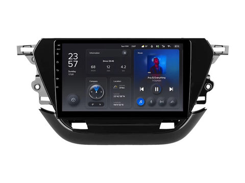 Navigatie Auto Teyes X1 4G Opel Corsa F 2019-2023 2+32GB 9" IPS Octa-core 1.6Ghz, Android 4G Bluetooth 5.1 DSP