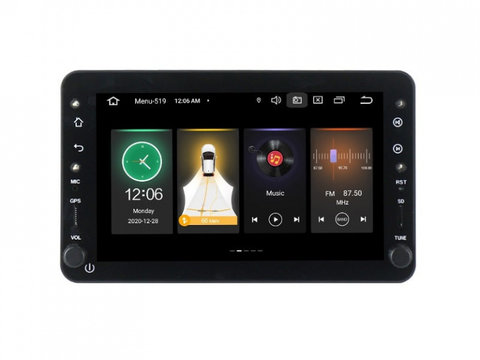 Navigatie dedicata cu Android Alfa Romeo 159 2005 - 2013, 2GB RAM, Radio GPS Dual Zone, Display HD 7" Touchscreen, Internet Wi-Fi, Bluetooth, MirrorLink, USB, Waze
