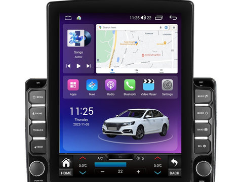 Navigatie dedicata cu Android Alfa Romeo Giulietta 2014 - 2020, 4GB RAM, Radio GPS Dual Zone, Touchscreen IPS 9.7" HD tip Tesla, Internet Wi-Fi si slot SIM 4G, Bluetooth, MirrorLink, USB, Waze