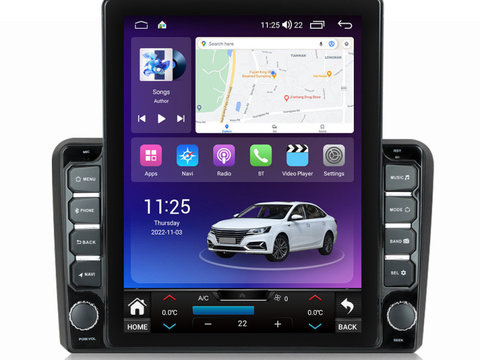 Navigatie dedicata cu Android Audi A3 (8P1) 2003 - 2013, 4GB RAM, Radio GPS Dual Zone, Touchscreen IPS 9.7" HD tip Tesla, Internet Wi-Fi si slot SIM 4G, Bluetooth, MirrorLink, USB, Waze