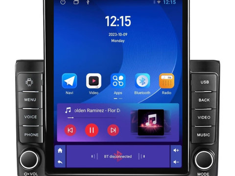 Navigatie dedicata cu Android Audi A4 (B6, B7) 2000 - 2008, 1GB RAM, Radio GPS Dual Zone, Touchscreen IPS 9.7" HD tip Tesla, Internet Wi-Fi, Bluetooth, MirrorLink, USB, Waze