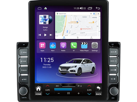 Navigatie dedicata cu Android Audi A4 (B6, B7) 2000 - 2008, 4GB RAM, Radio GPS Dual Zone, Touchscreen IPS 9.7" HD tip Tesla, Internet Wi-Fi si slot SIM 4G, Bluetooth, MirrorLink, USB, Waze