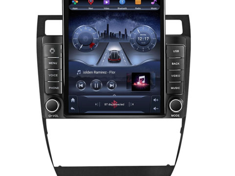 Navigatie dedicata cu Android Audi A6 (C5) 1997 - 2005, 2GB RAM, Radio GPS Dual Zone, Touchscreen IPS 9.7" HD tip Tesla, Internet Wi-Fi, Bluetooth, MirrorLink, USB, Waze