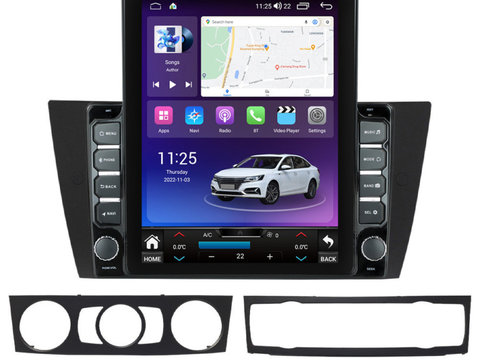 Navigatie dedicata cu Android BMW Seria 3 (E90) 2004 - 2013, 8GB RAM, Radio GPS Dual Zone, Touchscreen IPS 9.7" HD tip Tesla, Internet Wi-Fi si slot SIM 4G, Bluetooth, MirrorLink, USB, Waze