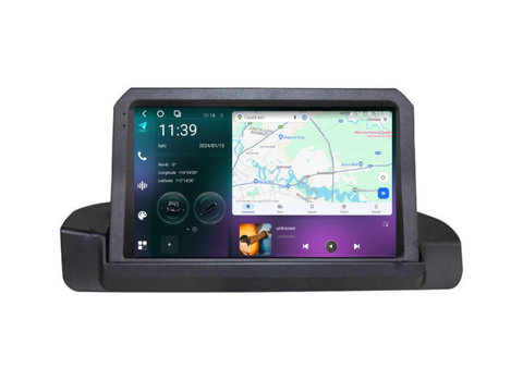 Navigatie dedicata cu Android BMW Seria 3 (E90) 2004 - 2013, 12GB RAM, Radio GPS Dual Zone, Display 2K QLED 9.5'' Touchscreen, Internet Wi-Fi si slot SIM 4G, Bluetooth, MirrorLink, USB, Waze