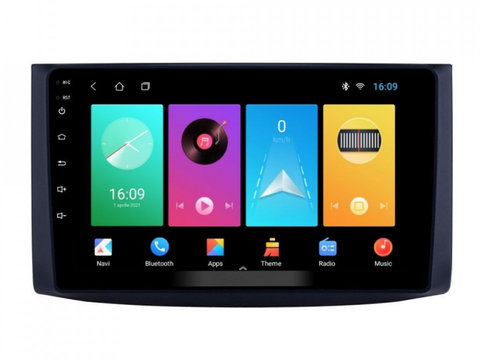Navigatie dedicata cu Android Chevrolet Aveo 2006 - 2011, 1GB RAM, Radio GPS Dual Zone, Display HD IPS 9" Touchscreen, Internet Wi-Fi, Bluetooth, MirrorLink, USB, Waze