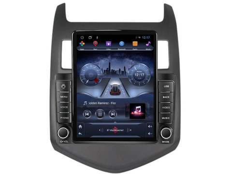 Navigatie dedicata cu Android Chevrolet Aveo 2011 - 2014, 2GB RAM, Radio GPS Dual Zone, Touchscreen IPS 9.7" HD tip Tesla, Internet Wi-Fi, Bluetooth, MirrorLink, USB, Waze