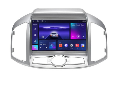 Navigatie dedicata cu Android Chevrolet Captiva 2011 - 2016, 3GB RAM, Radio GPS Dual Zone, Display HD IPS 9" Touchscreen, Internet Wi-Fi si slot SIM 4G, Bluetooth, MirrorLink, USB, Waze