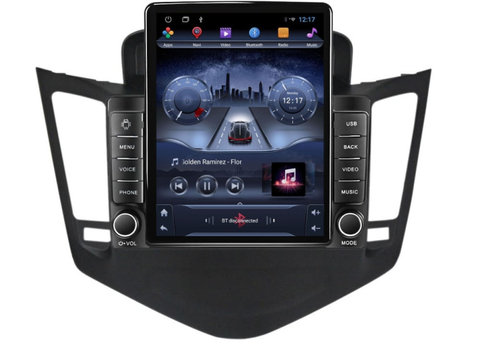 Navigatie dedicata cu Android Chevrolet Cruze 2008 - 2013, 2GB RAM, Radio GPS Dual Zone, Touchscreen IPS 9.7" HD tip Tesla, Internet Wi-Fi, Bluetooth, MirrorLink, USB, Waze