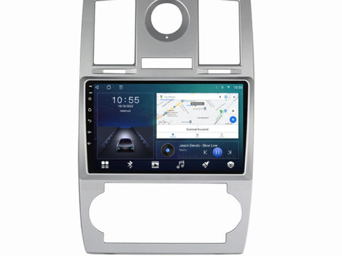 Navigatie dedicata cu Android Chrysler 300C 2004 - 2010, 2GB RAM, Radio GPS Dual Zone, Display HD IPS 9" Touchscreen, Internet Wi-Fi si slot SIM 4G, Bluetooth, MirrorLink, USB, Waze