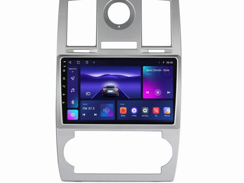 Navigatie dedicata cu Android Chrysler 300C 2004 - 2010, 3GB RAM, Radio GPS Dual Zone, Display HD IPS 9" Touchscreen, Internet Wi-Fi si slot SIM 4G, Bluetooth, MirrorLink, USB, Waze