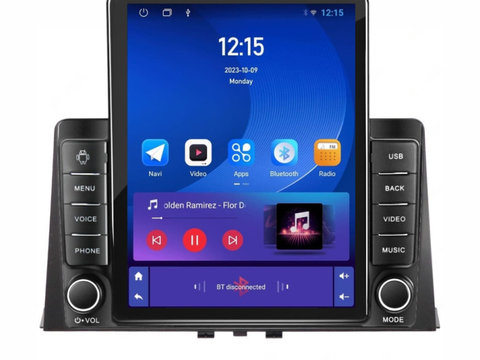 Navigatie dedicata cu Android Citroen Berlingo dupa 2018, 1GB RAM, Radio GPS Dual Zone, Touchscreen IPS 9.7" HD tip Tesla, Internet Wi-Fi, Bluetooth, MirrorLink, USB, Waze