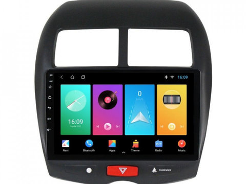 Navigatie dedicata cu Android Citroen C4 Aircross 2012 - 2017, 1GB RAM, Radio GPS Dual Zone, Display HD IPS 10" Touchscreen, Internet Wi-Fi, Bluetooth, MirrorLink, USB, Waze