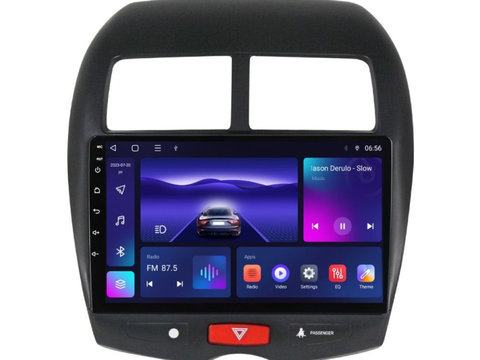 Navigatie dedicata cu Android Citroen C4 Aircross 2012 - 2017, 3GB RAM, Radio GPS Dual Zone, Display HD IPS 10" Touchscreen, Internet Wi-Fi si slot SIM 4G, Bluetooth, MirrorLink, USB, Waze