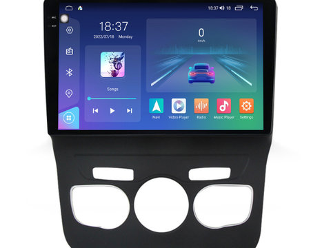 Navigatie dedicata cu Android Citroen C4 II 2009 - 2018, clima automata, 4GB RAM, Radio GPS Dual Zone, Display 2K QLED 10.36" Touchscreen, Internet Wi-Fi si slot SIM 4G, Bluetooth, MirrorLink, USB, Waze
