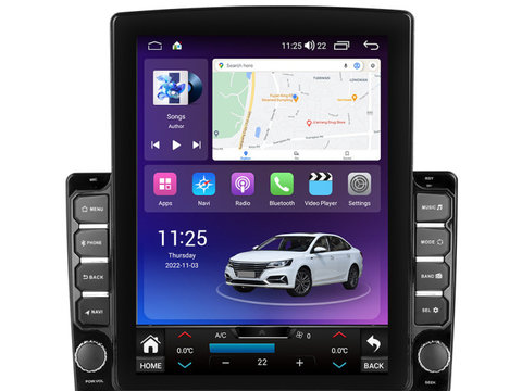 Navigatie dedicata cu Android Citroen C5 III 2008 - 2017, 8GB RAM, Radio GPS Dual Zone, Touchscreen IPS 9.7" HD tip Tesla, Internet Wi-Fi si slot SIM 4G, Bluetooth, MirrorLink, USB, Waze