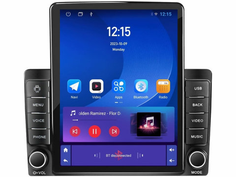 Navigatie dedicata cu Android Citroen C5 III 2008 - 2017, 1GB RAM, Radio GPS Dual Zone, Touchscreen IPS 9.7" HD tip Tesla, Internet Wi-Fi, Bluetooth, MirrorLink, USB, Waze