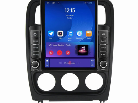 Navigatie dedicata cu Android Dodge Caliber 2010 - 2012, 1GB RAM, Radio GPS Dual Zone, Touchscreen IPS 9.7" HD tip Tesla, Internet Wi-Fi, Bluetooth, MirrorLink, USB, Waze