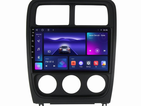 Navigatie dedicata cu Android Dodge Caliber 2010 - 2012, 3GB RAM, Radio GPS Dual Zone, Display HD IPS 9" Touchscreen, Internet Wi-Fi si slot SIM 4G, Bluetooth, MirrorLink, USB, Waze