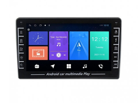 Navigatie dedicata cu Android Dodge Nitro 2006 - 2013, 1GB RAM, Radio GPS Dual Zone, Display HD IPS 8" Touchscreen, Internet Wi-Fi, Bluetooth, MirrorLink, USB, Waze