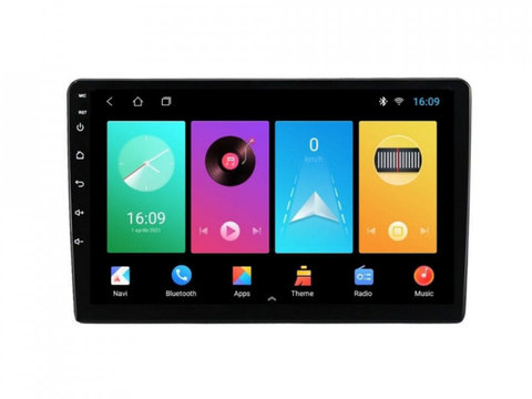 Navigatie dedicata cu Android Ford C-Max 2003 - 2010, 2GB RAM, Radio GPS Dual Zone, Display HD IPS 9" Touchscreen, Internet Wi-Fi, Bluetooth, MirrorLink, USB, Waze