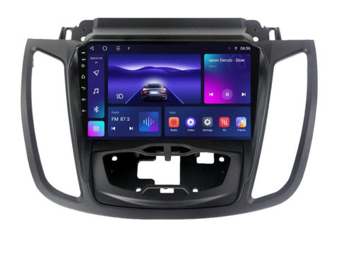Navigatie dedicata cu Android Ford C-Max II / Grand C-Max 2010 - 2019 cu navigatie originala, 3GB RAM, Radio GPS Dual Zone, Display HD IPS 9" Touchscreen, Internet Wi-Fi si slot SIM 4G, Bluetooth, MirrorLink, USB, Waze