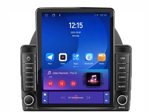 Navigatie dedicata cu Android Ford Ecosport dupa 2018, 1GB RAM, Radio GPS Dual Zone, Touchscreen IPS 9.7" HD tip Tesla, Internet Wi-Fi, Bluetooth, MirrorLink, USB, Waze