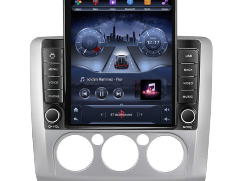Navigatie dedicata cu Android Ford Focus II 2004 - 2011, clima manuala, 2GB RAM, Radio GPS Dual Zone, Touchscreen IPS 9.7" HD tip Tesla, Internet Wi-Fi, Bluetooth, MirrorLink, USB, Waze