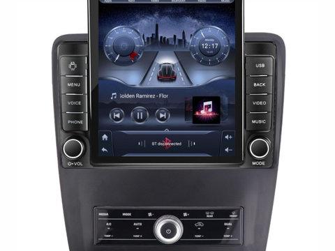 Navigatie dedicata cu Android Ford Mustang 2009 - 2014, 2GB RAM, Radio GPS Dual Zone, Touchscreen IPS 9.7" HD tip Tesla, Internet Wi-Fi, Bluetooth, MirrorLink, USB, Waze