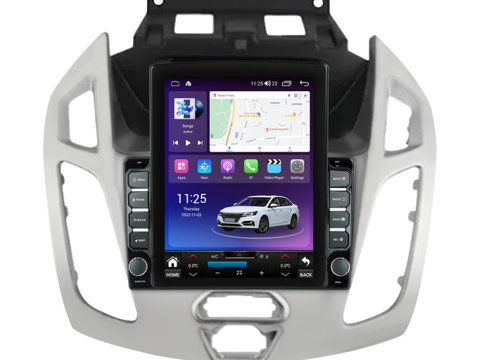 Navigatie dedicata cu Android Ford Transit / Tourneo Connect 2013 - 2018, 8GB RAM, Radio GPS Dual Zone, Touchscreen IPS 9.7" HD tip Tesla, Internet Wi-Fi si slot SIM 4G, Bluetooth, MirrorLink, USB, Waze