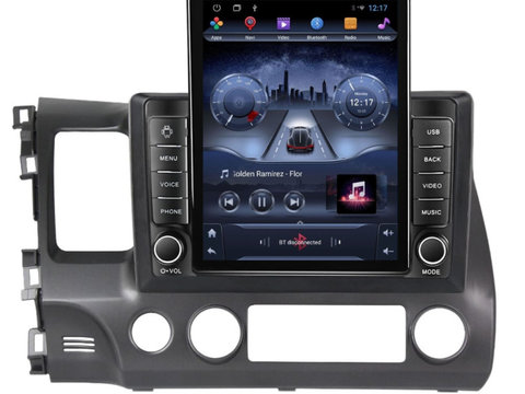 Navigatie dedicata cu Android Honda Civic VIII Sedan 2006 - 2011, 2GB RAM, Radio GPS Dual Zone, Touchscreen IPS 9.7" HD tip Tesla, Internet Wi-Fi, Bluetooth, MirrorLink, USB, Waze