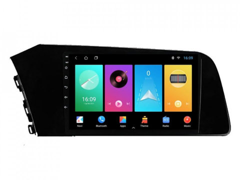 Navigatie dedicata cu Android Hyundai Elantra VII dupa 2020, 1GB RAM, Radio GPS Dual Zone, Display HD IPS 10" Touchscreen, Internet Wi-Fi, Bluetooth, MirrorLink, USB, Waze