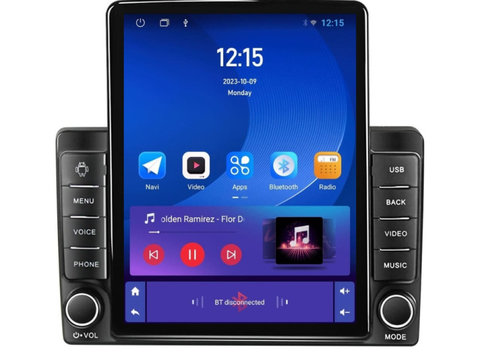 Navigatie dedicata cu Android Hyundai i40 2012 - 2020, 1GB RAM, Radio GPS Dual Zone, Touchscreen IPS 9.7" HD tip Tesla, Internet Wi-Fi, Bluetooth, MirrorLink, USB, Waze