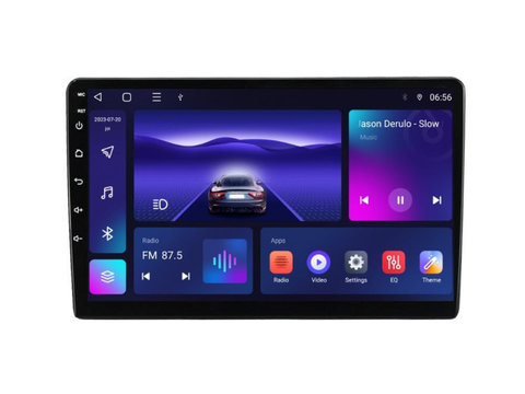 Navigatie dedicata cu Android Hyundai i40 2012 - 2020, 3GB RAM, Radio GPS Dual Zone, Display HD IPS 9" Touchscreen, Internet Wi-Fi si slot SIM 4G, Bluetooth, MirrorLink, USB, Waze