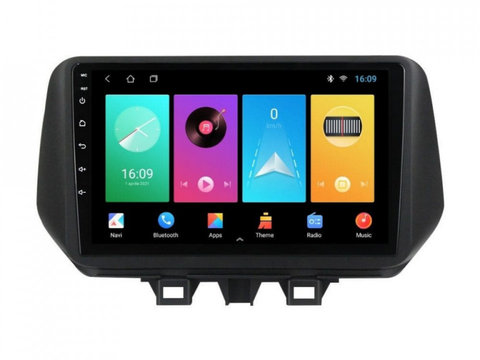 Navigatie dedicata cu Android Hyundai Tucson 2018 - 2020, 1GB RAM, Radio GPS Dual Zone, Display HD IPS 10" Touchscreen, Internet Wi-Fi, Bluetooth, MirrorLink, USB, Waze