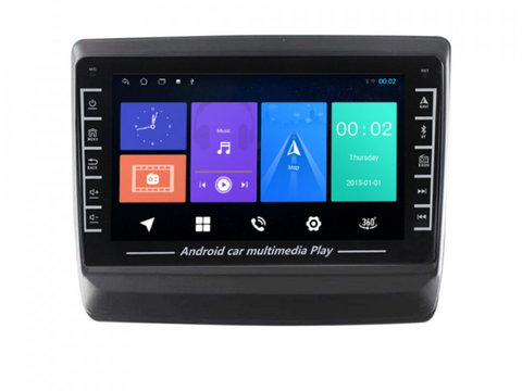Navigatie dedicata cu Android Isuzu D-Max III dupa 2020, 1GB RAM, Radio GPS Dual Zone, Display HD IPS 8" Touchscreen, Internet Wi-Fi, Bluetooth, MirrorLink, USB, Waze