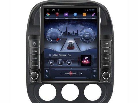 Navigatie dedicata cu Android Jeep Compass I 2011 - 2016, 2GB RAM, Radio GPS Dual Zone, Touchscreen IPS 9.7" HD tip Tesla, Internet Wi-Fi, Bluetooth, MirrorLink, USB, Waze